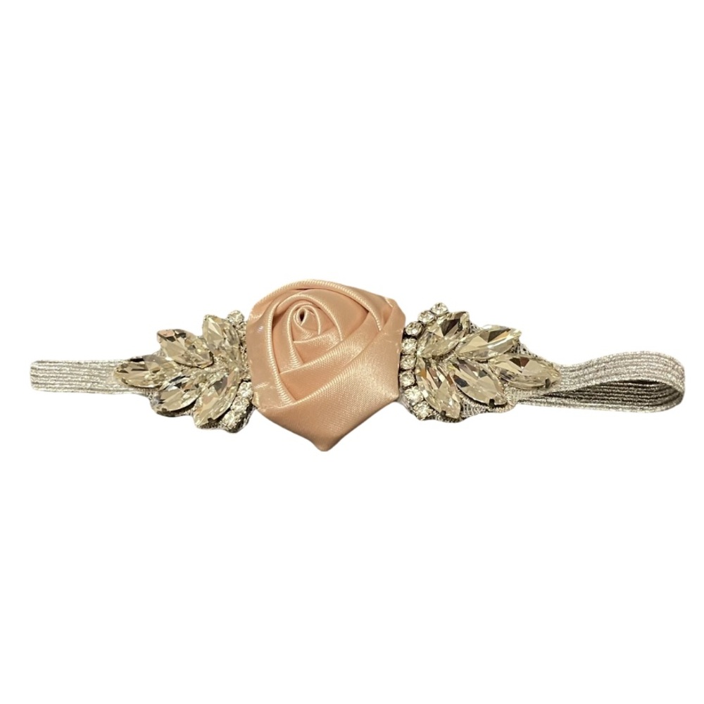 Baby rose headband
